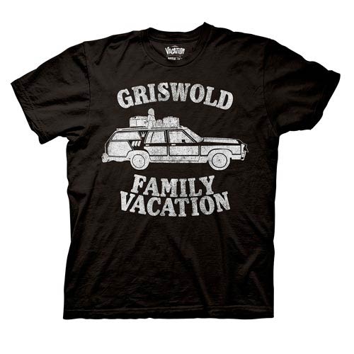 National Lampoon's Griswold Family Vacation Black T-Shirt